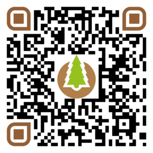 QR-Code mit Allgäu Pellets Logo.