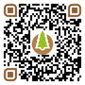 QR-Code mit Allgäu Pellets Logo.